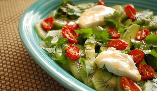 Kiwi & Avocado Spring Fruit Salad