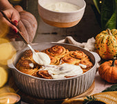 Fall Pumpkin Cinnamon Roll Recipe