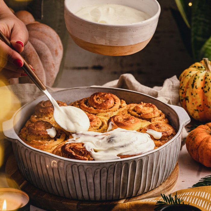 Fall Pumpkin Cinnamon Roll Recipe