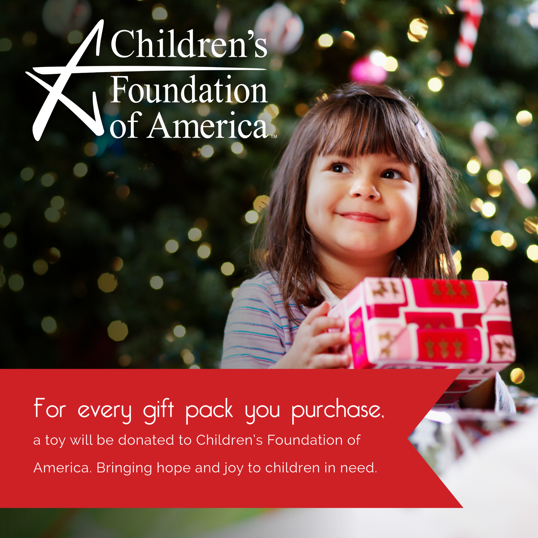 Children's Foundation of America's Annual Holiday Gift Drive