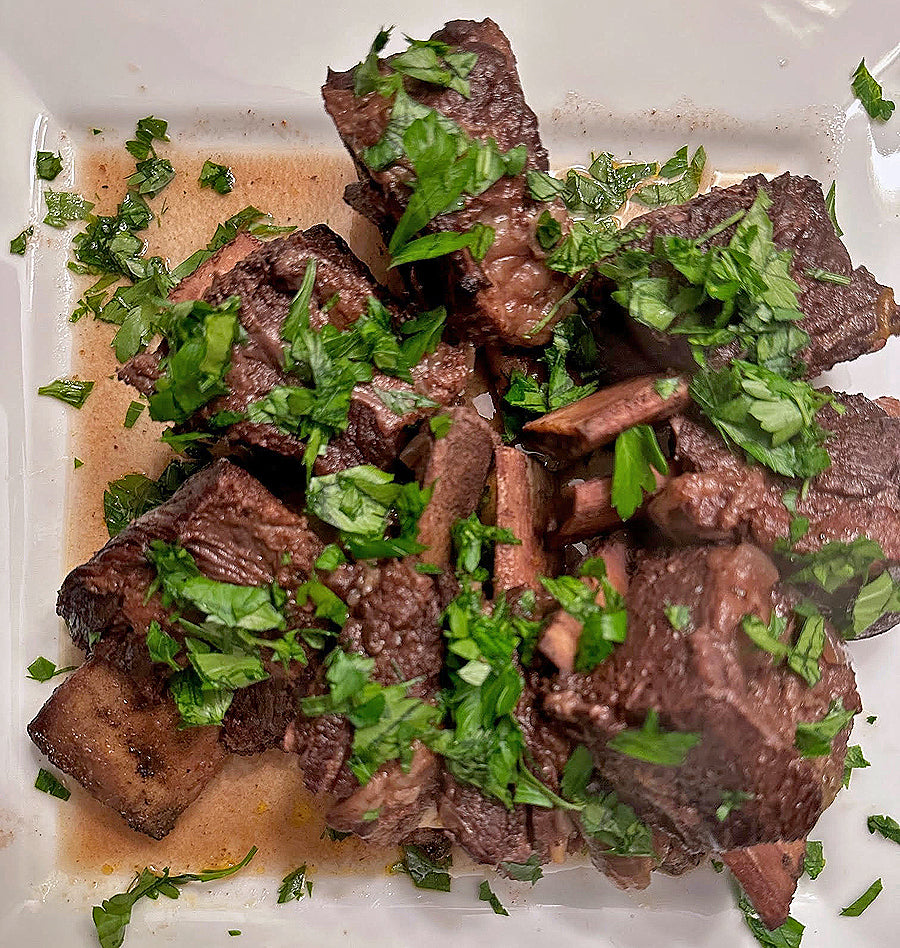 Red Wine Braised Beef Short Ribs