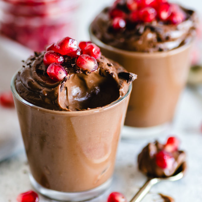 Red Wine Chocolate Mousse