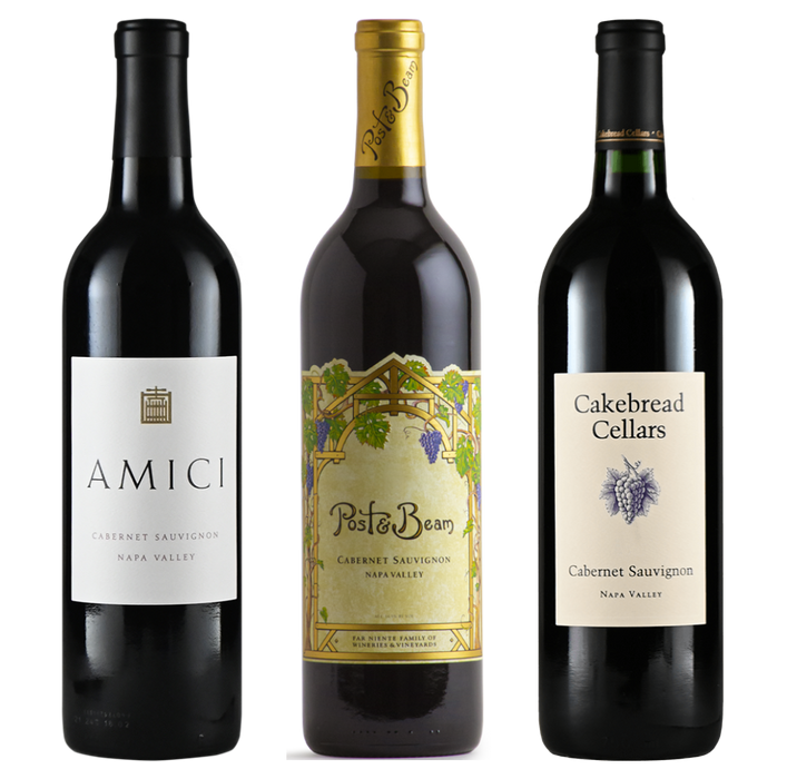 3-Pack Combo Napa Valley Cabernet Sauvignon