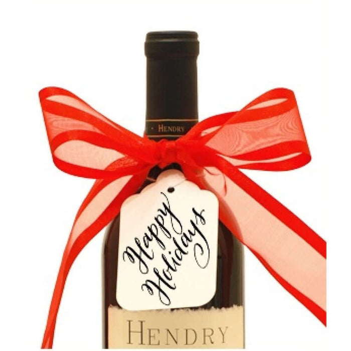 Bottle Styling: "Happy Holidays"